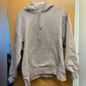 ARITZIA TAN HOODIE